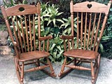 Teak Wood Gallery Porch Furniture Rocking Chair