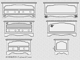 Bedroom Furniture Bed Chests Blanket Drawers Trunks