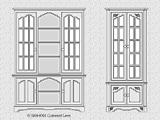 Dining Room Furniture Cabinet Plate Dresser